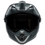 Bell MX 2024 MX-9 Adventure Mips Adult Helmet (Alpine Grey/Blue) Front Dark Visor