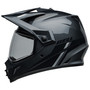 Bell MX 2024 MX-9 Adventure Mips Adult Helmet (Alpine Charcoal/Silver) Side Left