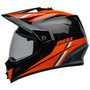 Bell MX 2024 MX-9 Adventure Mips Adult Helmet (Alpine Black/Orange) Side Left