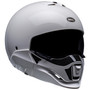 Bell Cruiser 2023 Broozer Adult Helmet (Duplet White) Front Right Dark Visor