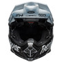 Bell MX 2024 Moto-10 Spherical Mips Adult Helmet (MODSQD Matte Gloss White/Black) Front