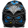 Bell MX 2024 Moto-10 Spherical Mips Adult Helmet (Webb Marmont Blue) Back