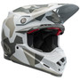 Bell MX 2024 Moto-9S Flex Adult Helmet (Rover White Camo) Front Right