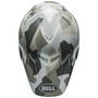 Bell MX 2024 Moto-9S Flex Adult Helmet (Rover White Camo) Top