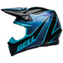 Bell MX 2024 Moto-9S Flex Adult Helmet (Sprite Black/Blue) Side Left