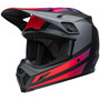 Bell MX 2024 MX-9 Mips Adult Helmet (Alter EGO Black/Red) Front Left