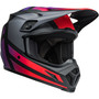 Bell MX 2024 MX-9 Mips Adult Helmet (Alter EGO Black/Red) Front Right