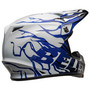 Bell MX 2024 MX-9 Mips Adult Helmet (Decay Blue) Back Right