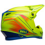 Bell MX 2024 MX-9 Mips Adult Helmet (Zone Retina) Back Right
