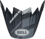 Bell Replacement Moto-9S Flex Peak (Banshee Black/Silver)