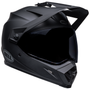 Bell MX 2024 MX-9 Adventure Mips Adult Helmet (Matte Black) ECE6 Front Right Dark Visor