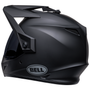 Bell MX 2024 MX-9 Adventure Mips Adult Helmet (Matte Black) ECE6 Back Left Dark Visor