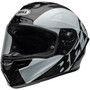 Bell Street 2024 Race Star Flex DLX Adult Helmet (Offset Black/White) Front Left