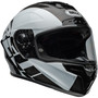Bell Street 2024 Race Star Flex DLX Adult Helmet (Offset Black/White) Front Right