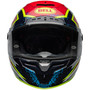 Bell Street 2024 Race Star Flex DLX Adult Helmet (Xenon Blue/Retina) Front
