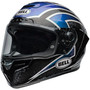 Bell Street 2024 Race Star Flex DLX Adult Helmet (Xenon Orion/Black) Front Left