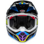 Bell MX 2024 Moto-9S Flex Adult Helmet (Pro Circuit 24 Black/Blue) Front