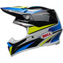 Bell MX 2024 Moto-9S Flex Adult Helmet (Pro Circuit 24 Black/Blue) Side Left