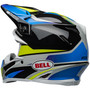 Bell MX 2024 Moto-9S Flex Adult Helmet (Pro Circuit 24 Black/Blue) Back Left