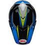 Bell MX 2024 Moto-9S Flex Adult Helmet (Pro Circuit 24 Black/Blue) Top