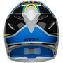 Bell MX 2024 Moto-9S Flex Adult Helmet (Pro Circuit 24 Black/Blue) Back