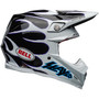 Bell MX 2024 Moto-9S Flex Adult Helmet (Slayco 24 White/Black) Side Right