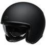 Bell Cruiser 2024 TX501 Adult Helmet (Matte Black) Front Left with Visor