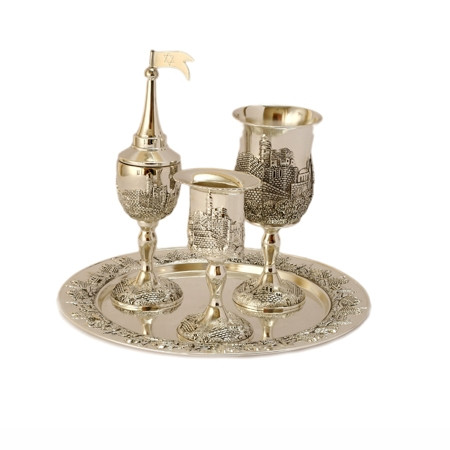 Novell Collection Jerusalem Havdalah Set - Yussel's Place Jewish