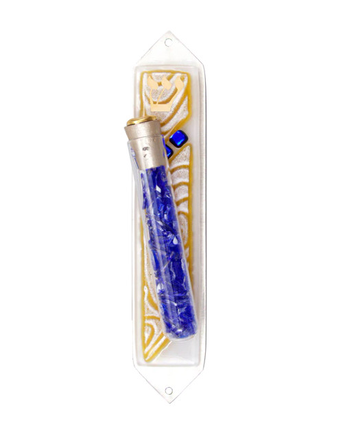 Beames Designs Amber Vortex  Break Glass Mezuzah