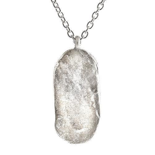 Western Wall Collection - Sterling Silver "Dog Tag" Necklace