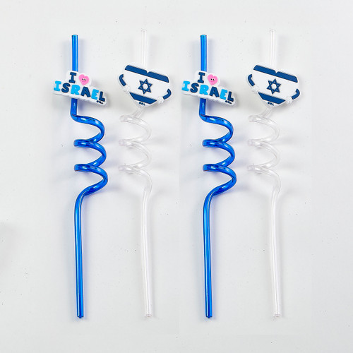 Stand With Israel Fun Straws Stand With Israel Fun Straws
