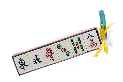 Mah Jongg Themed Guest Soap - Set Of 6