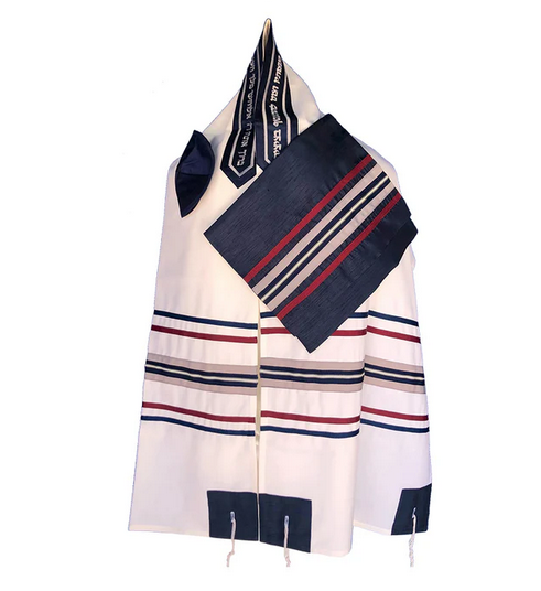 Red, White, Blue and More Tallit Set