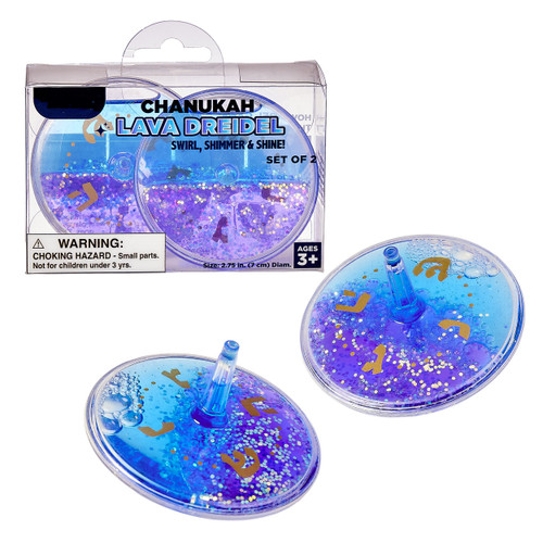 Lava Dreidel - Set of 2