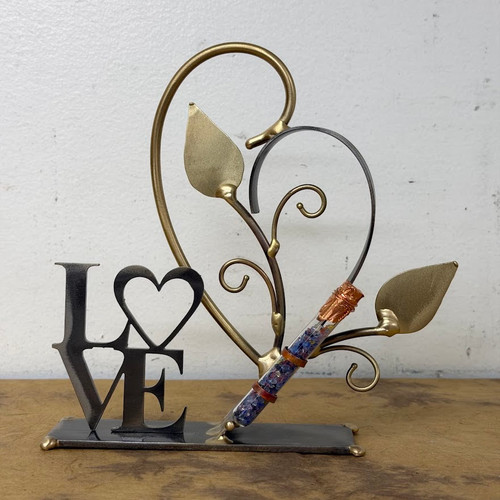 Love Sculpture With Shards Holder