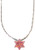 Opal Pink Star Of David With Sterling Silver Chain