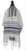 Emanuel "Jewish Weaving" Tallit Set - Multi Blue Stripes