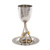 Pomegranate Design Kiddush Cup and Tray