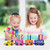Play Wood Train Menorah With Removable Wood Candles