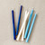 Blue And White Deluxe Chanukah Candles-Drip-Less - Value Pack