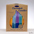 Multi Tri Color Pure Vegetable Wax Chanukah Candles