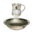 Stainless Steel Wash Cup And Bowl Set