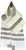 Michal Three Gray Stripe Tallit Set