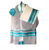 Michal White with Teal Tallit Set