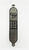 Pewter Mezuzah with Clear Stones