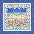 Jerusalem Scene Framed Art - Ultramarine