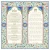 Woman Of Valor Florentine Columns Framed Print - Blue