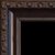 Woman Of Valor Florentine Columns Framed Print - Blue