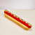 Ceramic Hot Dog Menorah