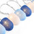 Blue and White Battery Operated Light Set